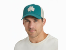 Life is Good Trucker Hat - Clean Celtic Clover