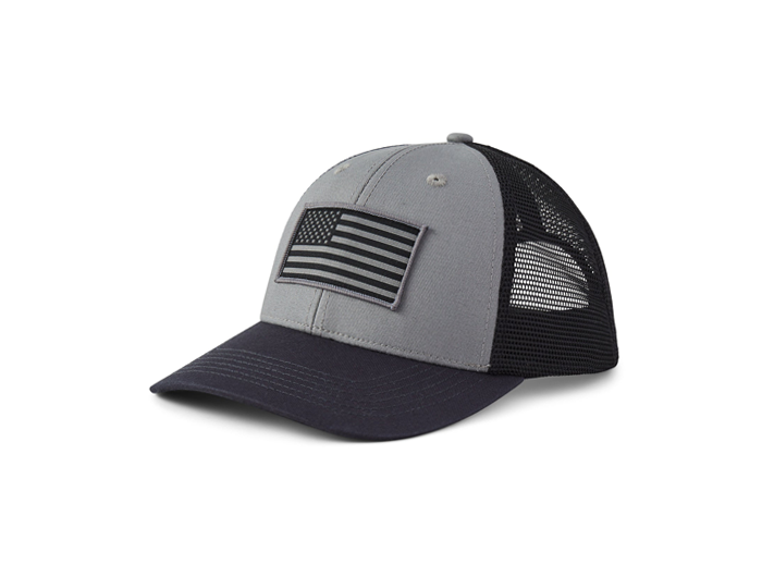 Life is Good Trucker Hat - Clean Flag