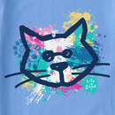 Life is Good Kids' Crusher Tee - Al Paint Pattern