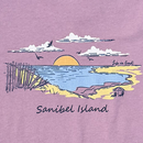 Life is Good Women's Crusher Vee - Sanibel Island Secret Spot