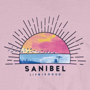 Life is Good Women's Crusher Vee - Sanibel Macro Micro Sun