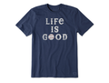 Life is Good Men's Crusher Tee - Crafty Life is Good Baseball