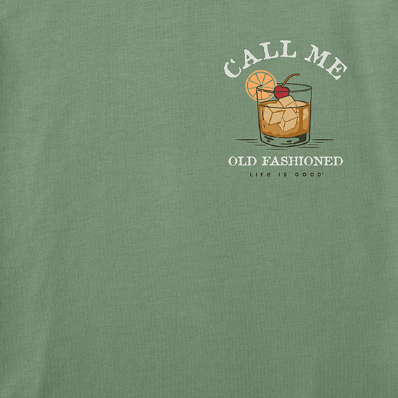 Life is Good Men's Crusher Tee - Call Me Old Fashioned