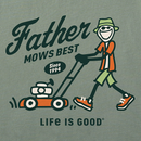 Life is Good Men's Crusher Tee - Father Mows Best