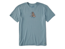 Life is Good Men's Crusher Tee - Bear PB&J