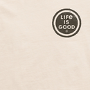 Life is Good Men's Crusher Tee - Eagle Flag