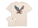Life is Good Men's Crusher Tee - Eagle Flag