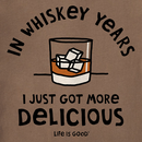 Life is Good Men's Crusher Tee - Whiskey Years