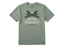 Life is Good Men's Crusher Tee - I Am the Warranty