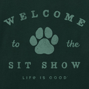 Life is Good Men's Crusher Tee - Welcome to the Sit Show