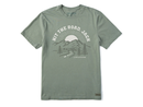Life is Good Men's Crusher Tee - Hit the Road Jack