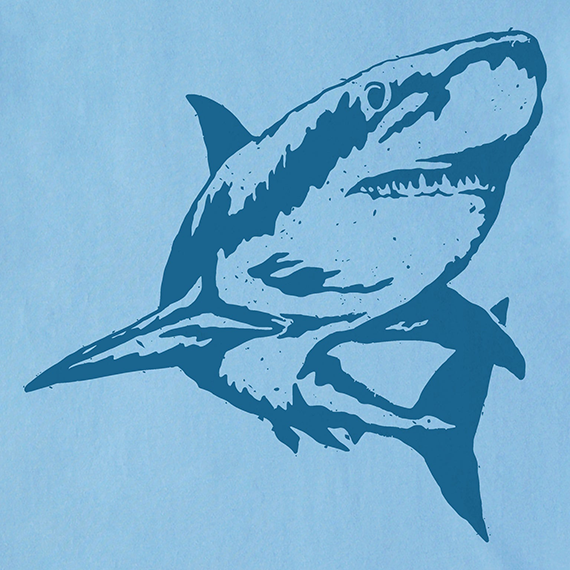 Life is Good Men's Crusher Tee - Crafty Shark