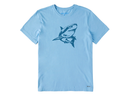 Life is Good Men's Crusher Tee - Crafty Shark