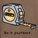 Life is Good Men's Crusher Tee - DIY Tape Measure