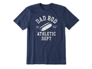 Life is Good Men's Crusher Tee - Dad Bod Athletic Club