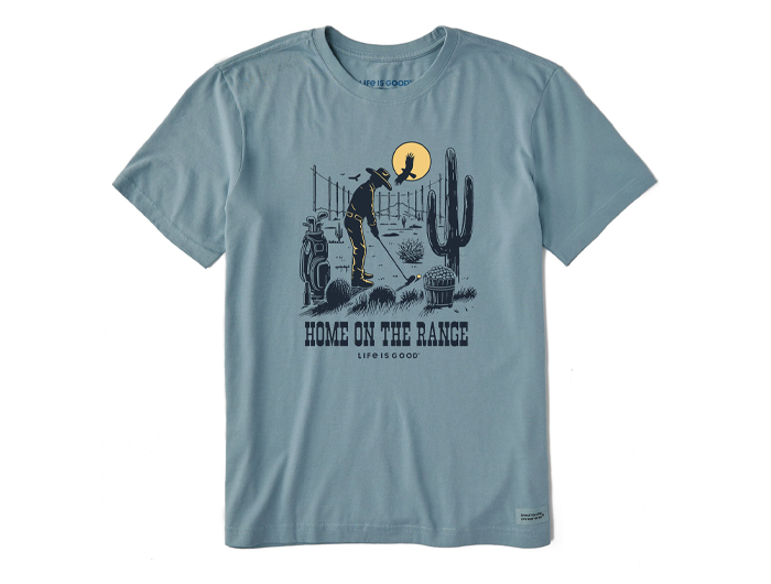 Life is Good Men's Crusher Tee - Home on the Range