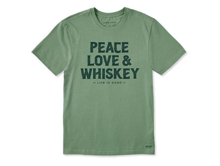 Life is Good Men's Crusher Tee - Wordsmith Whiskey