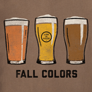 Life is Good Men's Long Sleeve Crusher Tee - Fall Colors Beer