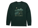 Life is Good Men's Long Sleeve Crusher Tee - Keep It Simple Dock