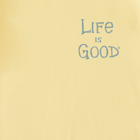 Life is Good Men's Crusher Lite Tee - Optimist Tarot Card