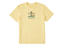 Life is Good Men's Crusher Lite Tee - Rocket Who's Your Caddy Golf
