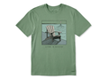 Life is Good Men's Crusher Lite Tee - Adirondack Sunset