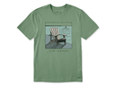 Life is Good Men's Crusher Lite Tee - Adirondack Sunset