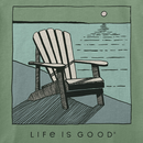 Life is Good Men's Crusher Lite Tee - Adirondack Sunset