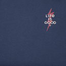 Life is Good Men's Crusher Lite Tee - Bolt