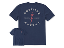 Life is Good Men's Crusher Lite Tee - Bolt