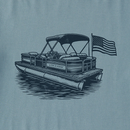 Life is Good Men's Crusher Lite Tee - Pontoon Boat
