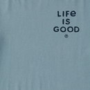 Life is Good Men's Crusher Lite Tee - Pontoon Boat