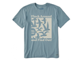 Life is Good Men's Crusher Lite Tee - Flock Around and Find Out