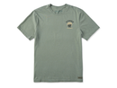 Life is Good Men's Crusher Lite Tee - Stoked Campfire
