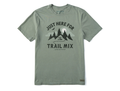 Life is Good Men's Crusher Lite Tee - Just Here for the Trail Mix