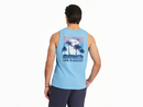 Life is Good Men's Crusher-LITE Tank - Beachy Palms