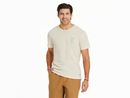 Life is Good Men's Slim Fit Slub Tee - Life Isn't Easy Palms