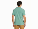 Life is Good Men's Crusher-Lite Polo - Simple Forest