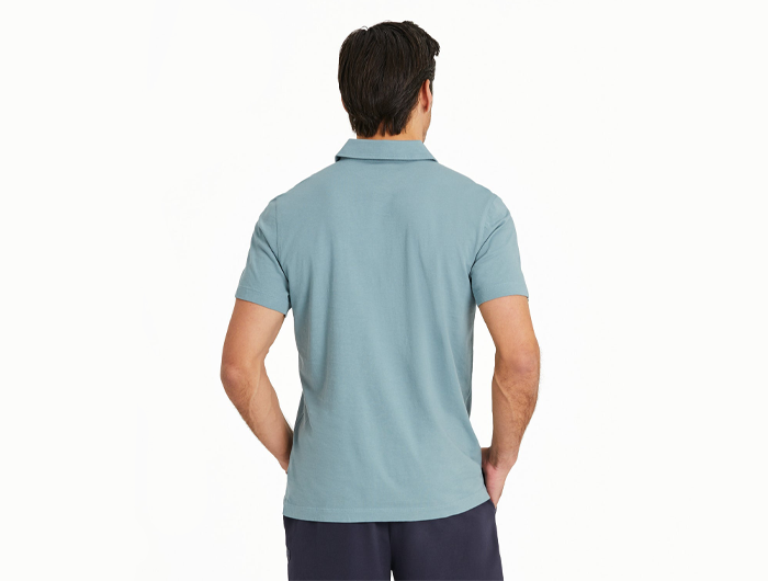 Life is Good Men's Crusher-Lite Polo - Beer