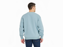 Life is Good Men's Good Vibes Fleece Crew - Tonal LIG Ballyard Script