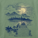 Life is Good Women's Crusher Tee - Dock Sunset