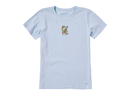 Life is Good Women's Crusher Tee - Frog Guitar