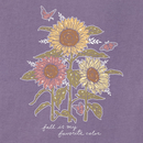 Life is Good Women's Crusher Tee - Fall Is My Favorite Sunflowers