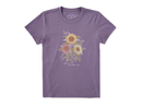 Life is Good Women's Crusher Tee - Fall Is My Favorite Sunflowers