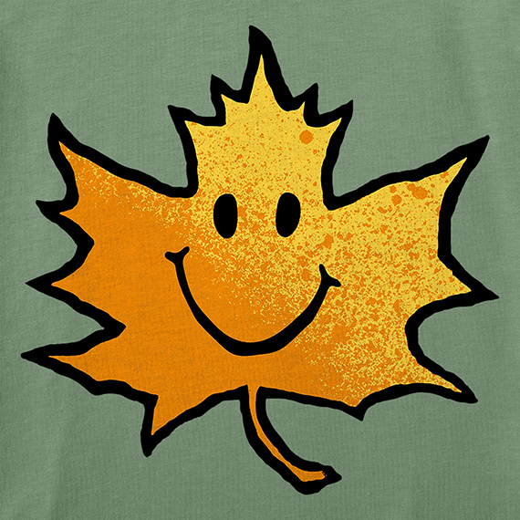 Life is Good Women's Crusher Tee - Maple Smile