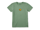 Life is Good Women's Crusher Tee - Maple Smile