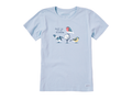 Life is Good Women's Crusher Tee - Golf Is for the Birdies