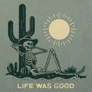 Life is Good Women's Crusher Tee - Life Was Good Cowboy