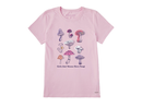 Life is Good Women's Crusher Tee - Girls Just Wanna Have Fungi