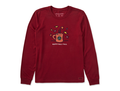 Life is Good Women's Long Sleeve Crusher Tee - Happy Fall Y'all Mug